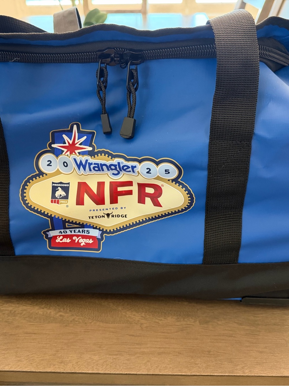 Wrangler NFR 2025 rolling Bag